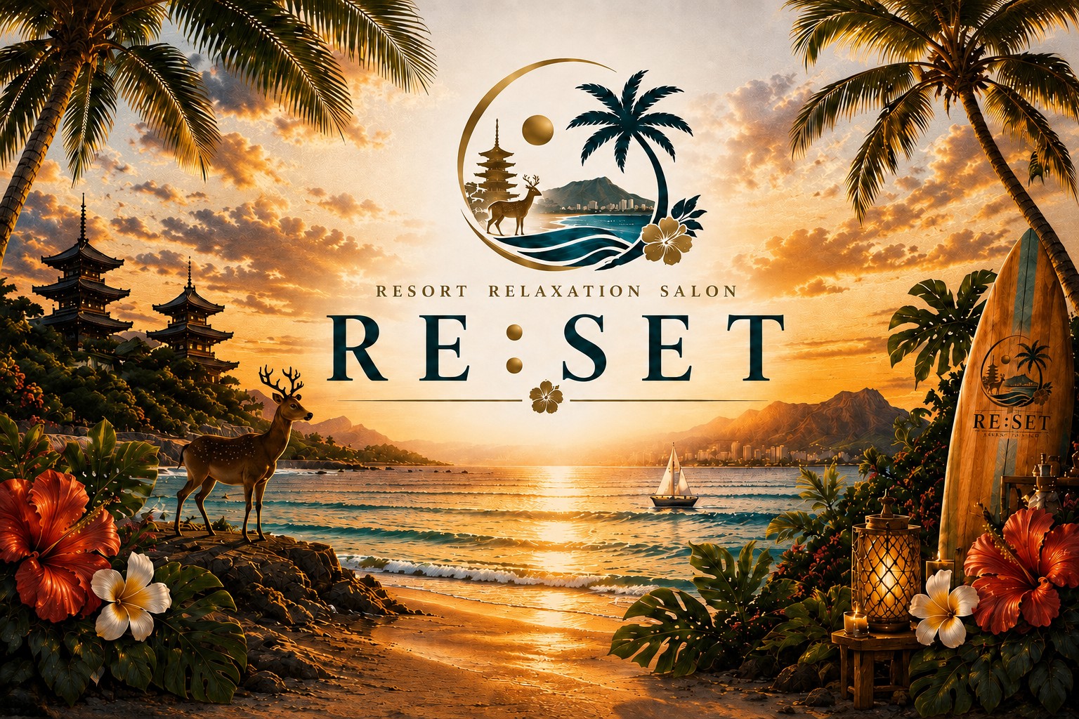 RE:SET 南国×奈良イメージ